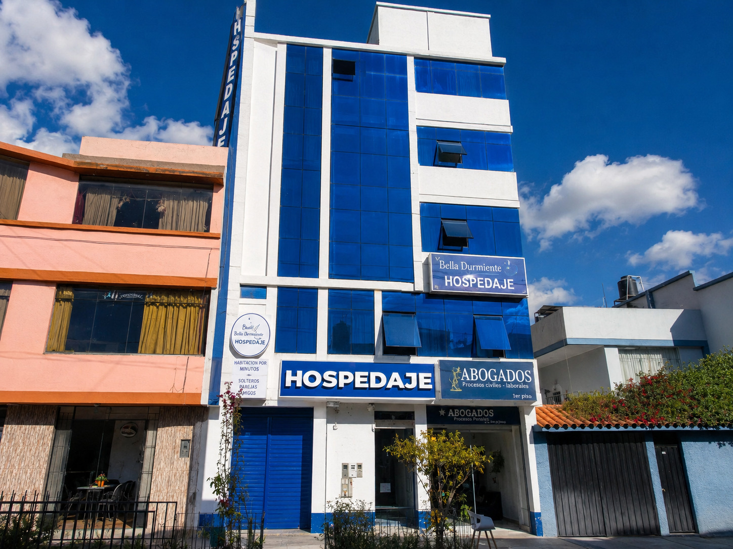 Fachada del Hospedaje Bella Durmiente